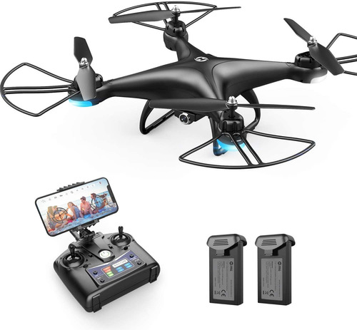 Hs110d Fpv Rc Avion No Tripulado Con 1080p Hd Camara De...