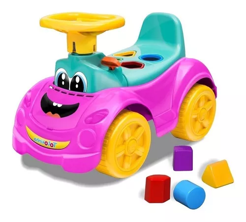 Triciclo Carrinho De Bebê Motoca Velotrol Infantil Totoka