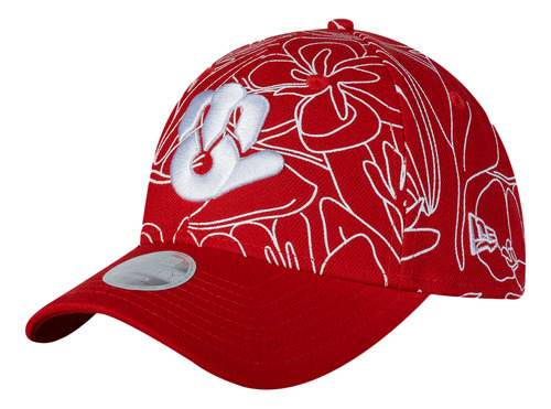 Gorra New Era Lmb 9forty Diablos Rojos Del México Flower Inv