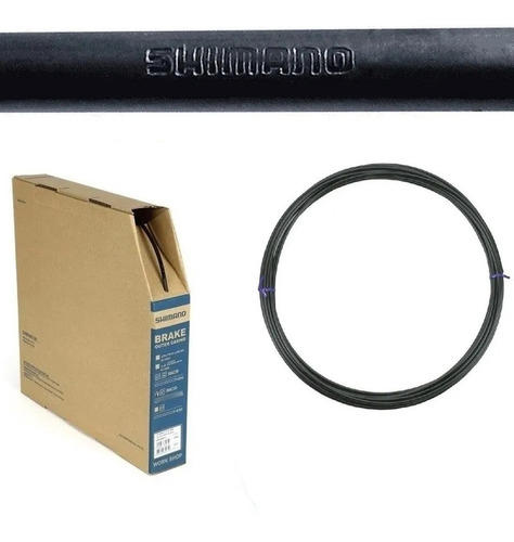 Conduíte De Freio Shimano Slr Preto 5mm  Bike (1 Metros)