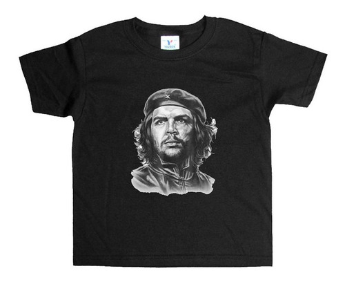 Remera Negra Niños Che Guevara R5