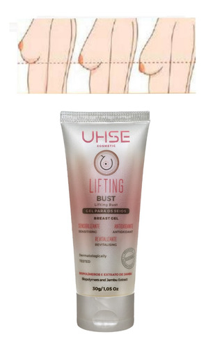 Kit 3 Gel Creme Firmador De Seios Lifiting Bust 30g Suave