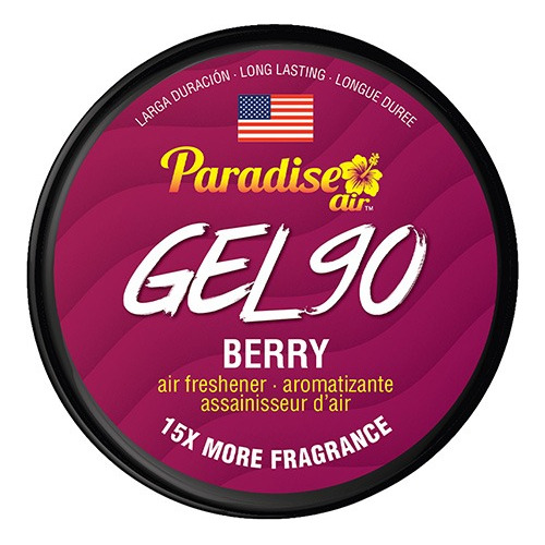 Ambientador Slim Gel 90 Paradise Air Berry