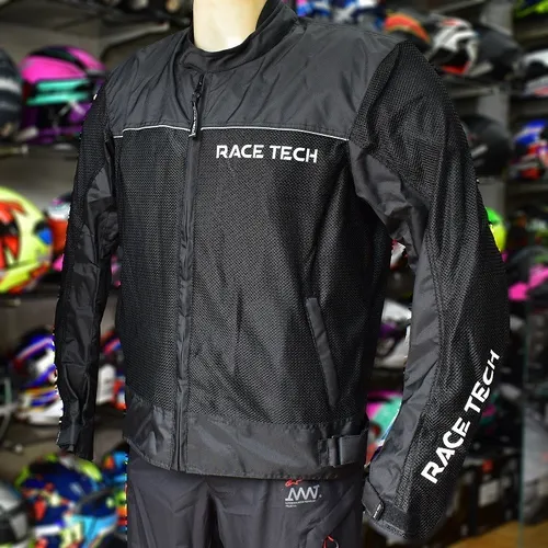 Jaqueta Race Tech Ver o Calor Fast Air Preto Parcelamento sem juros
