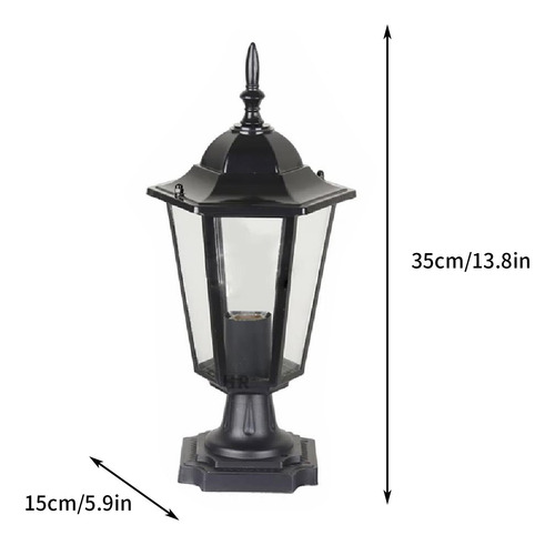 Farol K Para Jardín, Postes Para Exteriores, Tradicionales Y