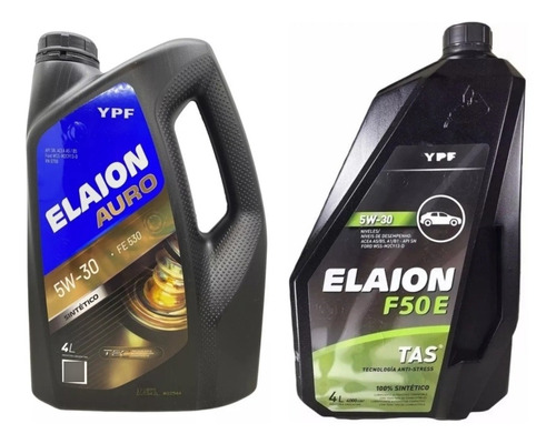 Aceite Ypf Elaion F50e 5w30 Sintetico X 4 Litros