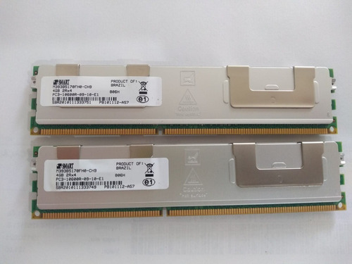 Mem. Smart M393b5170fh0-ch9 4gb X 2 = 8gb Proliant Ml370 G6