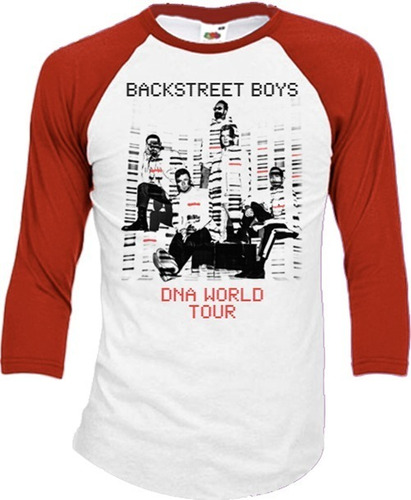 Backstreet Boys Playeras Manga 3/4 Para Hombre Y Mujer D7