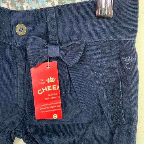 Cheeky Short Renel Corderoy Talle Xl Nena Nuevo