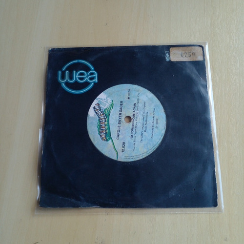 Lp Compacto Carole Bayer Sager It's The Falling In Love (Usado)