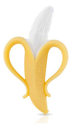 Mordillo Banana Silicona Nuby 782 Color Amarillo