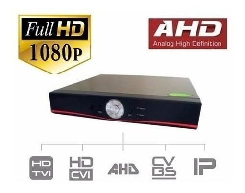 Dvr 8 Canais (5 Em 1) Ahd Tvi Cvi