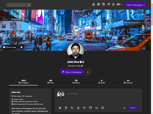 Sistema Para Criadores De Conteúdo Semelhante Onlyfans