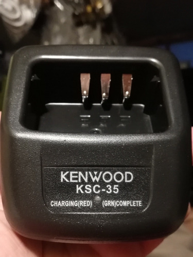 Cargador Origin Kenwood Ksc-35 Para Bateria Knb45l Completo 