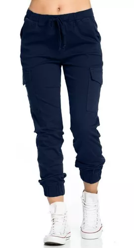Playa escucha Facturable Pantalon Azul Marino Mujer | MercadoLibre 📦