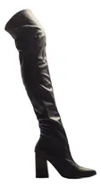 Comprar Botas Mujer Bucaneras Plataforma Negro Suela Taco Alto Moda