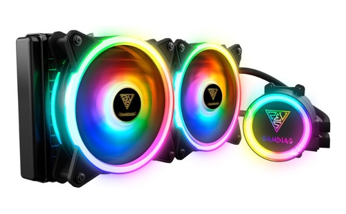 Water Cooler Gamdias Chione M2-240r  Rgb Preto 240mm