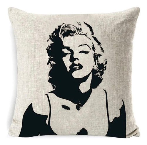 Funda De Marilyn Monroe 45 X 45 Cm