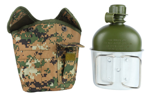 L Cantimplora Botella Tactica Militar Al Aire Libre De 1