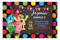 Comprar Kit Imprimible Yo Gabba Gabba Candy Bar Bolsita Invitación