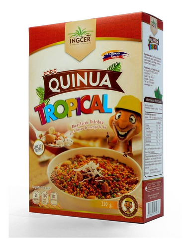 Cereales Naturales-quinoa Pop Tropical X 250 Gr - Ingcer