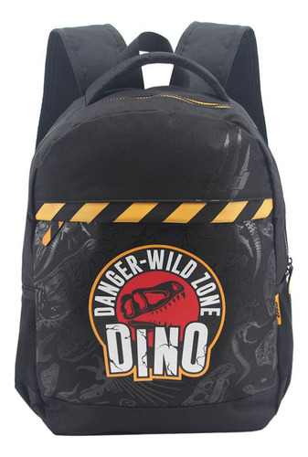 Mochila Dinosaurio Escolar 16 Pulgadas Bolsillo P/botella 73