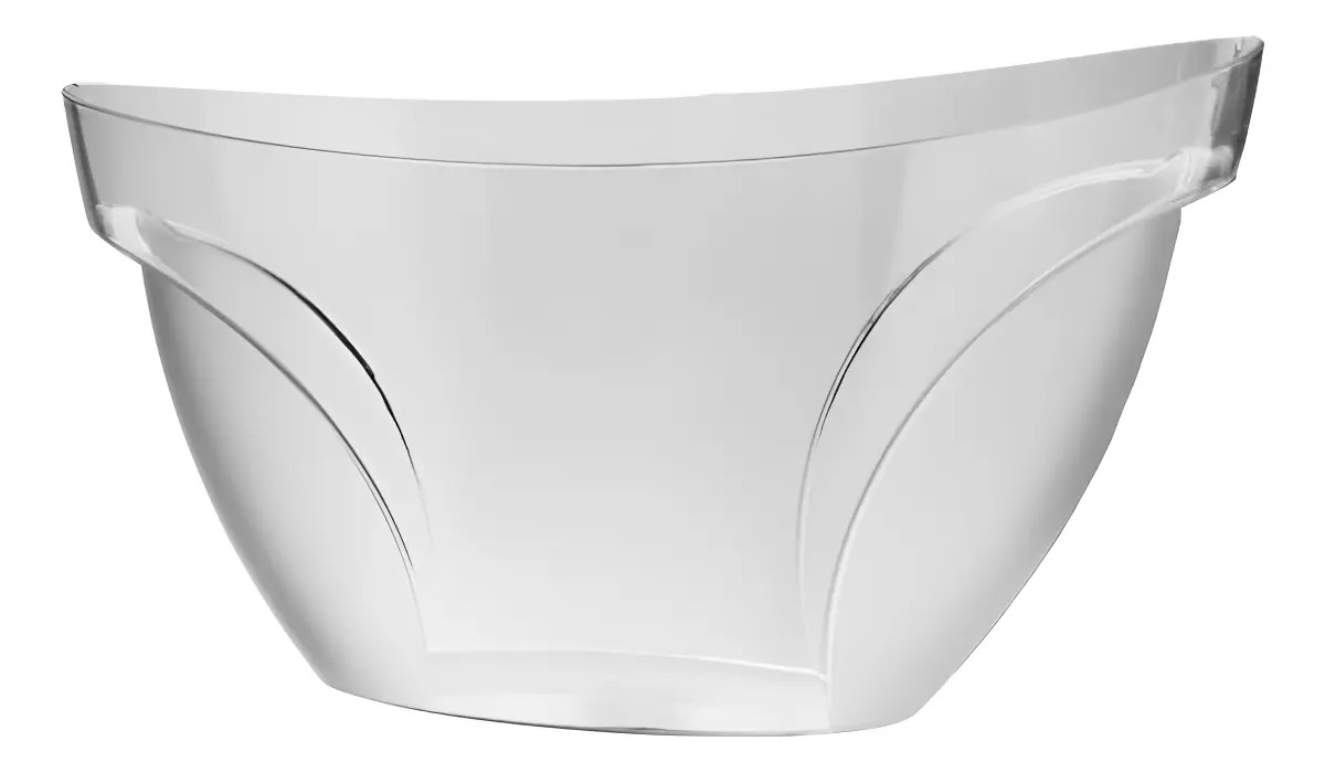 Champanheira Grande de Acrílico Transparente Neoplas Infinity 12 Litros para Gelo