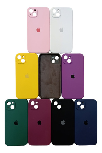 Forro Silicone Case iPhone 15 Plus