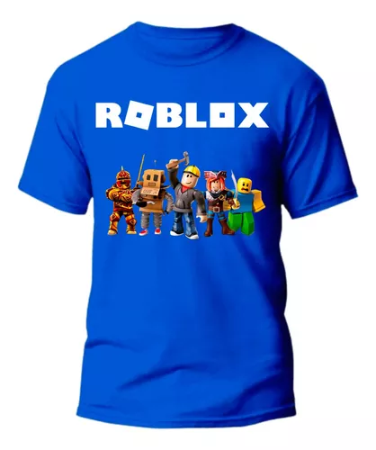 Camisa Temática Infantil Masculino Amarelo Roblox - Compra Online