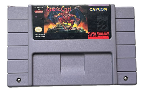 Id 452 Demons Crest Snes Original Super Nintendo