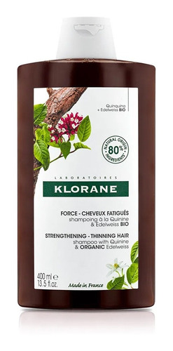 Shampoo Klorane Quinina 400ml Made In France Original