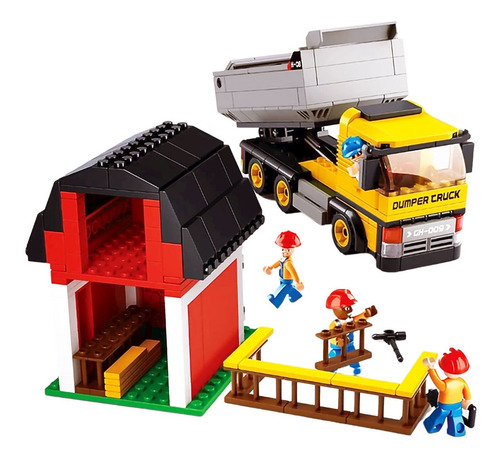 Camión Volquete Block Armable 384 Pcs M38-b0552 Sluban