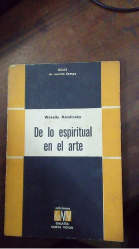 Libro De Lo Espiritual En El Arte