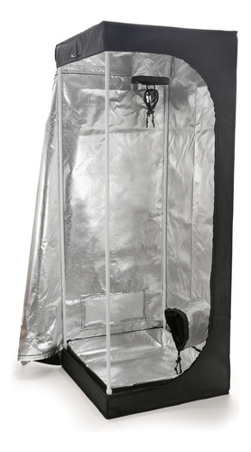 Carpa Cultivo Indoor Femmto 60 X 60 X 160 Jardin Mylar Nylon Curvo Negro