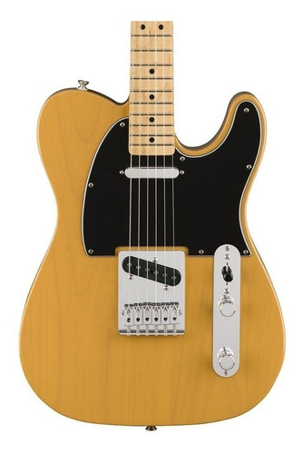 Imagen 2 de 2 de Guitarra eléctrica Fender Standard Telecaster de aliso butterscotch blonde con diapasón de arce
