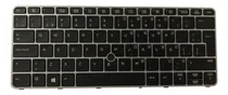 Comprar Teclados Para Laptop Hp Elitebook 820-g1.  Marco Plateado