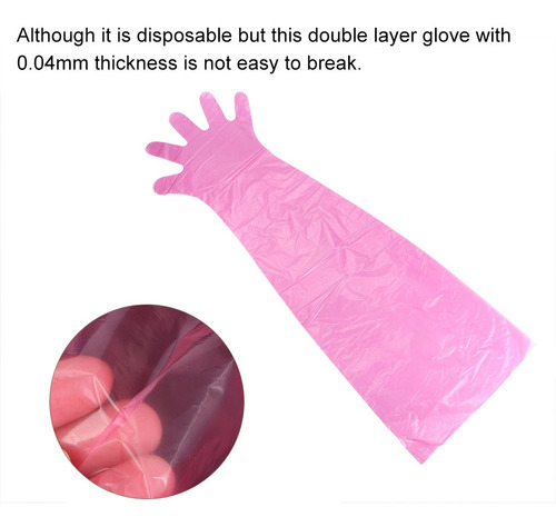 50pcset Longitud Del Brazo Guantes Veterinarios Examen Lamb 50pcset Longitud Del Brazo Guantes Veterinarios Examen Lamb