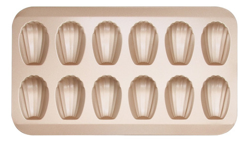 Molde Antiadherente Para Hornear Madeleine Shell Cake (12 Pa