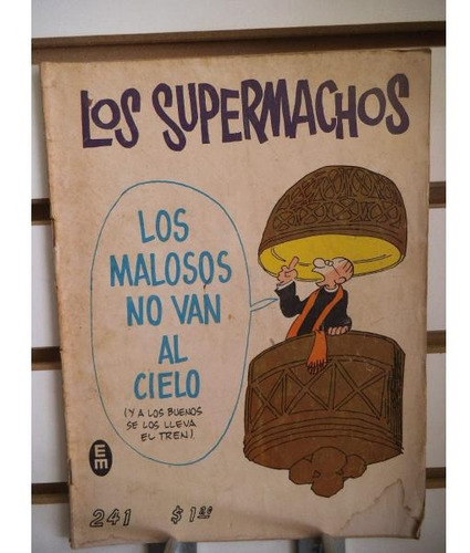 Comic Los Supermachos 241 Editorial Posada Vintage A