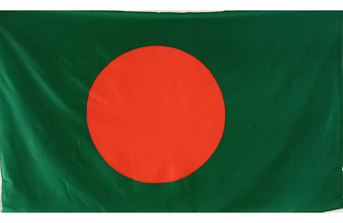 Bandera De Banglades (tamaño 90x150cms) Material Polyester