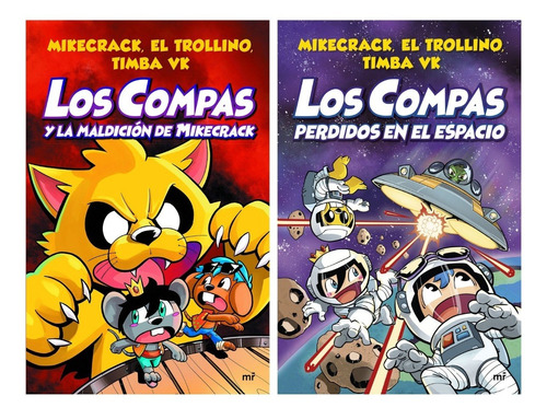 Pack Los Compas 4 Y 5 - Maldicion + Perdidos - 2 Libros