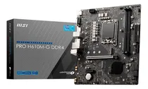 Comprar Placa Mae Msi Pro H610m-g Ddr4 Intel Lga1700 Matx