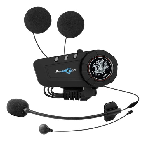 Freedconn Ky Pro Intercomunicador Bluetooth Fm Moto Audífono