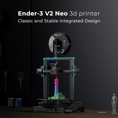 Impresora 3d Creality Ender-3 V2 Neo Nivelación Automática