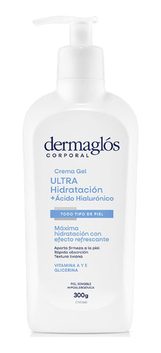Dermaglos Gel Ultra Hidratacion Acido Hialuronico 300gr