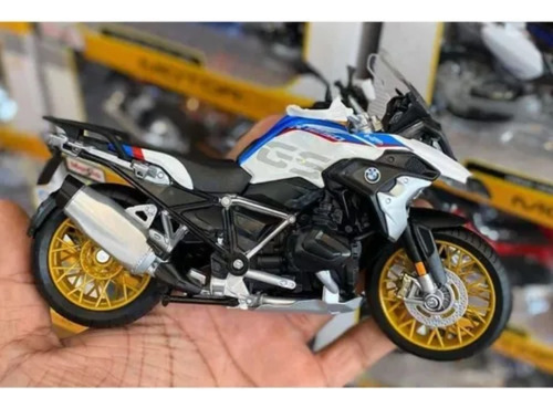 Moto Bmw A Escala Blanca