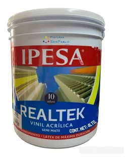 Ipesa Realtek Galon 4lt. Pintura Vinilica Mejor Que Comex