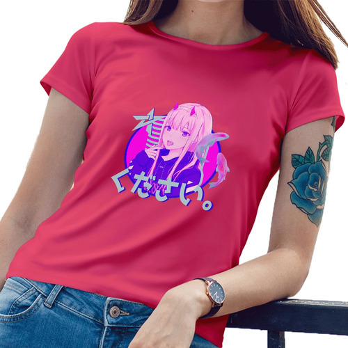 Remera Algodón Premium Darlyn Neon - Zero Two - 105