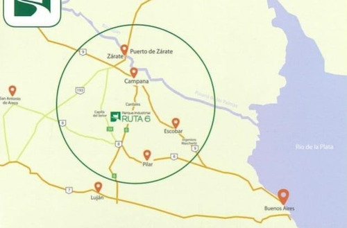 Imagen 3 de 8 de Susana Aravena Propiedades Terreno - Parque Industrial Pilar - 2 Hectareas