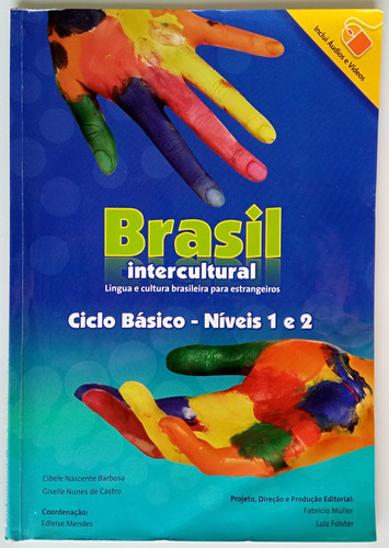 Brasil Intercultural Ciclo Básico Níveis 1 2 Portugués Libro